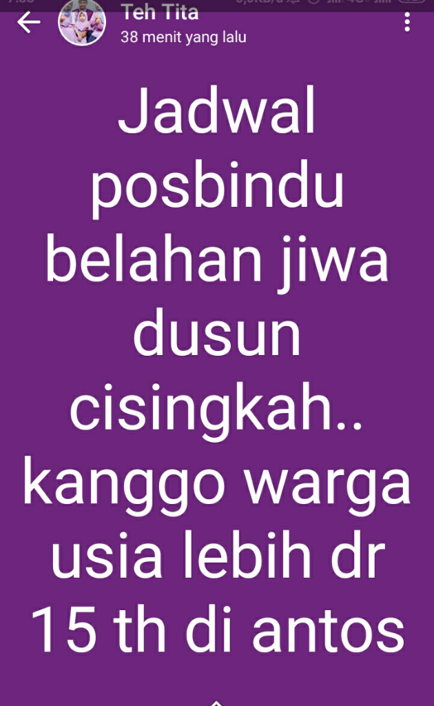 Bu Tita Mamah Muda Peduli Kesehatan, Semangatnya Pantang Mundur!