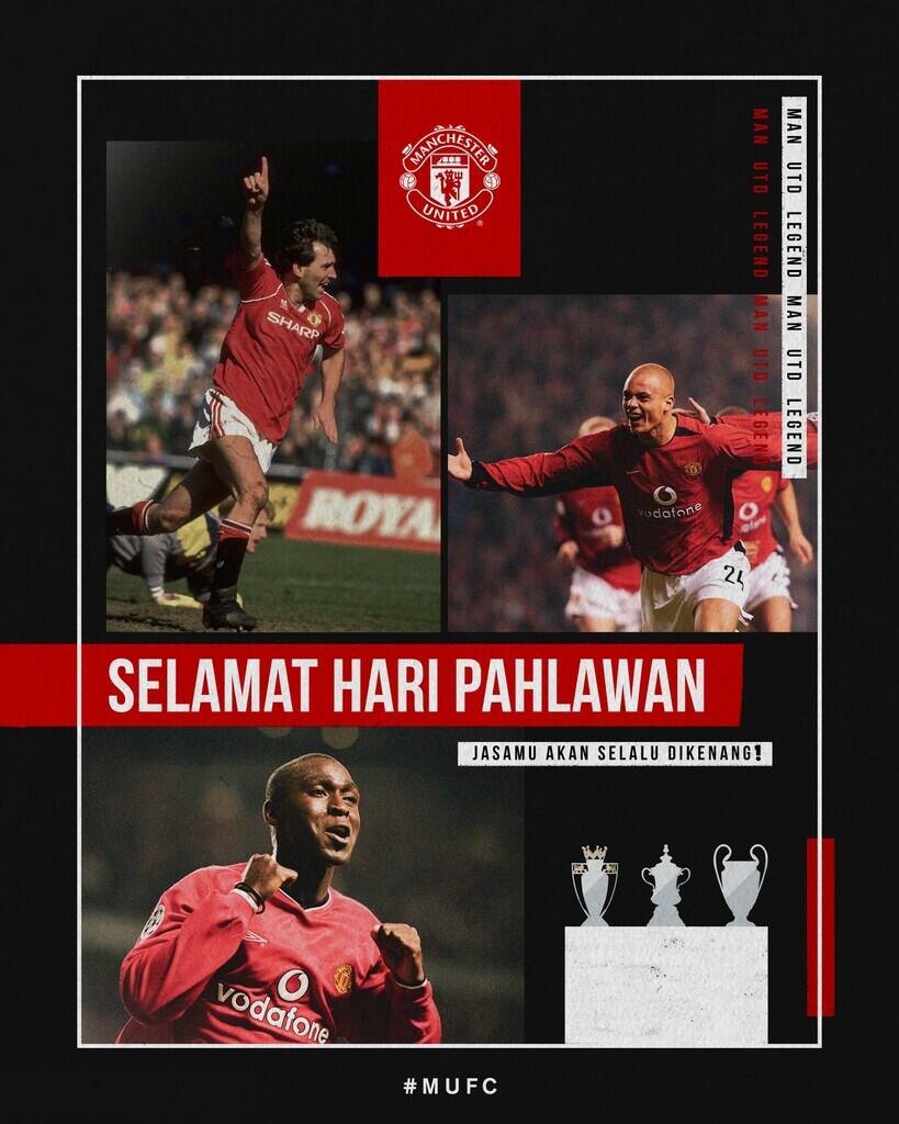 Kreativitas Klub-klub Eropa dalam Meriahkan Peringatan Hari Pahlawan