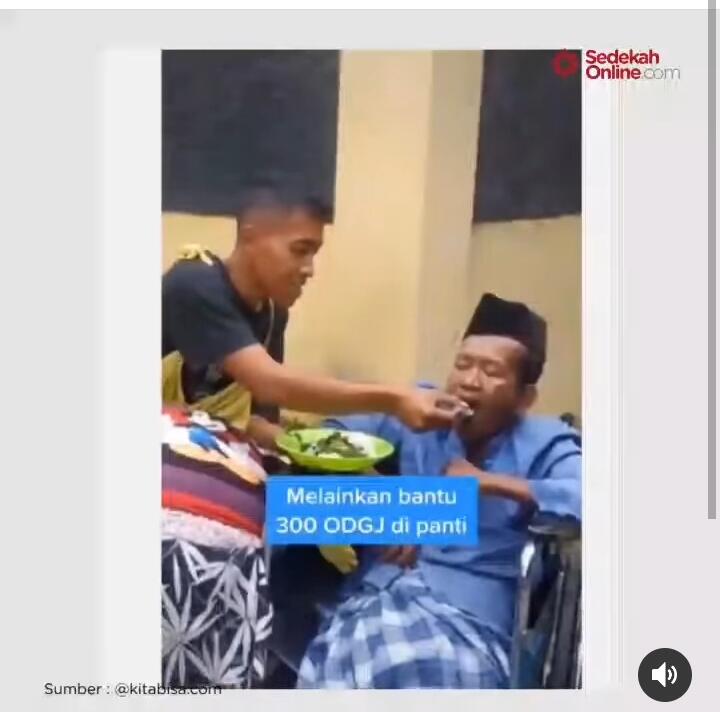 Mas Rinno Pahlawan Bagi 300 ODGJ Yogjakarta