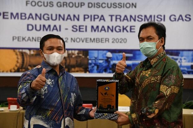 Pipa Transmisi Ruas Kek Sei Mangke - Dumai Dalam Proyek Strategis Nasional