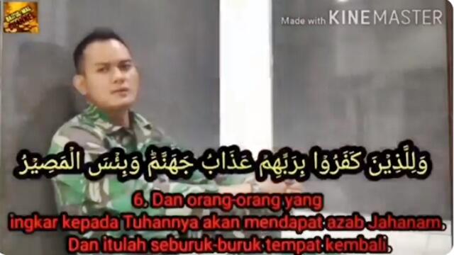 Viral! Murottal Merdu Prajurit TNI yang Ditahan gegara Video Sambut Habib Rizieq