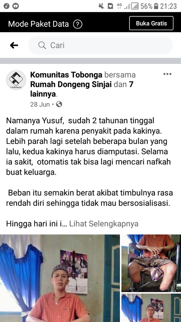 Abidin Wakur, Pahlawan Desa Ane di Bidang Seni Sekaligus Kemanusiaan!