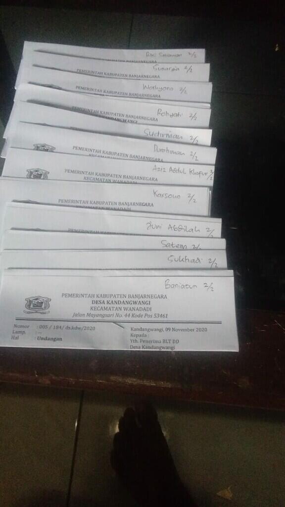 Terimakasih Pak Kadus, Karena Telah Memperjuangkan Nasib Kami !