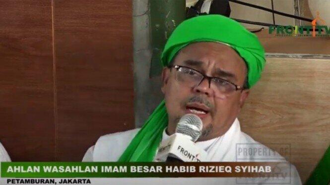 Habib Rizieq Klaim Ditawari Tinggal Selamanya di Arab Saudi