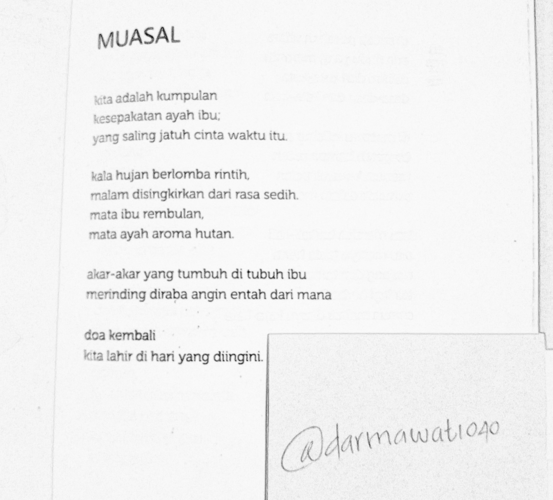 &#91;COC&#93; Nikmati Puisi Romantis dari Buku Dongeng-dongen yang tak Utuh Karya Boy Chandra