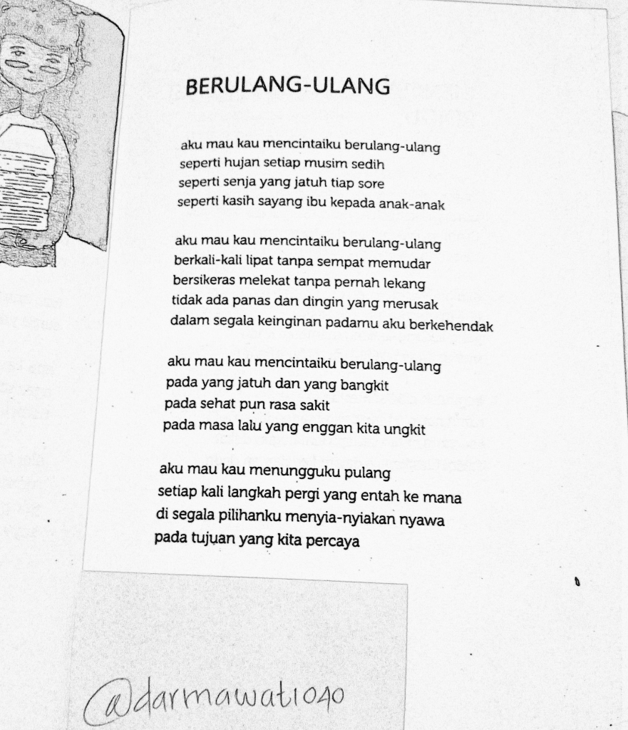 &#91;COC&#93; Nikmati Puisi Romantis dari Buku Dongeng-dongen yang tak Utuh Karya Boy Chandra