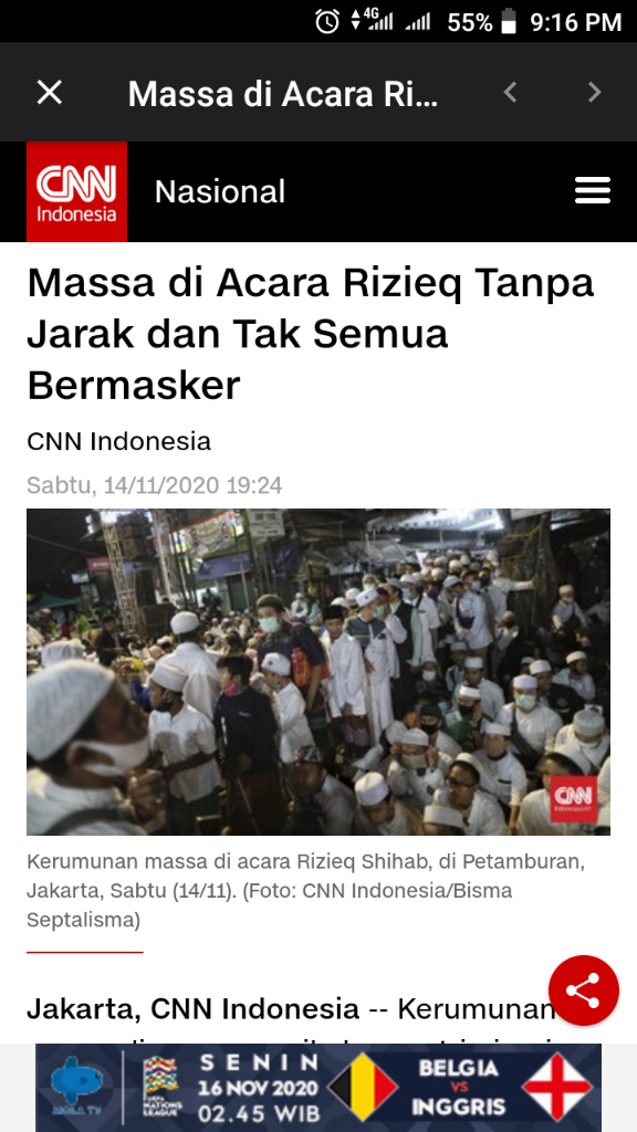 Walkot Jakpus Surati Habib Rizieq, Ancam Sanksi Jika Ada Kerumunan Saat Maulid