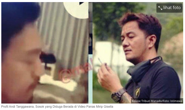 Siapa Andi Tanggawana, Sosok yang Diduga Berada di Video Panas Mirip Gisella...