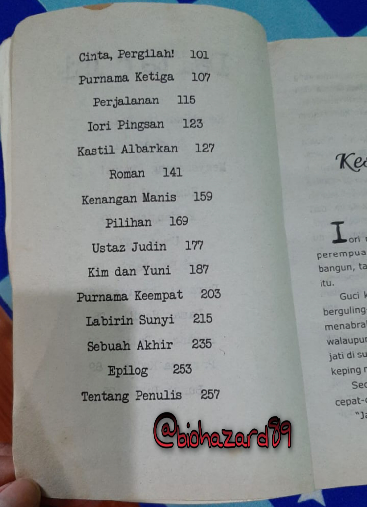 &#91;COC&#93; Review Buku: IORI - Terperangkap di Negeri Mimpi, Karya Lian Kagura