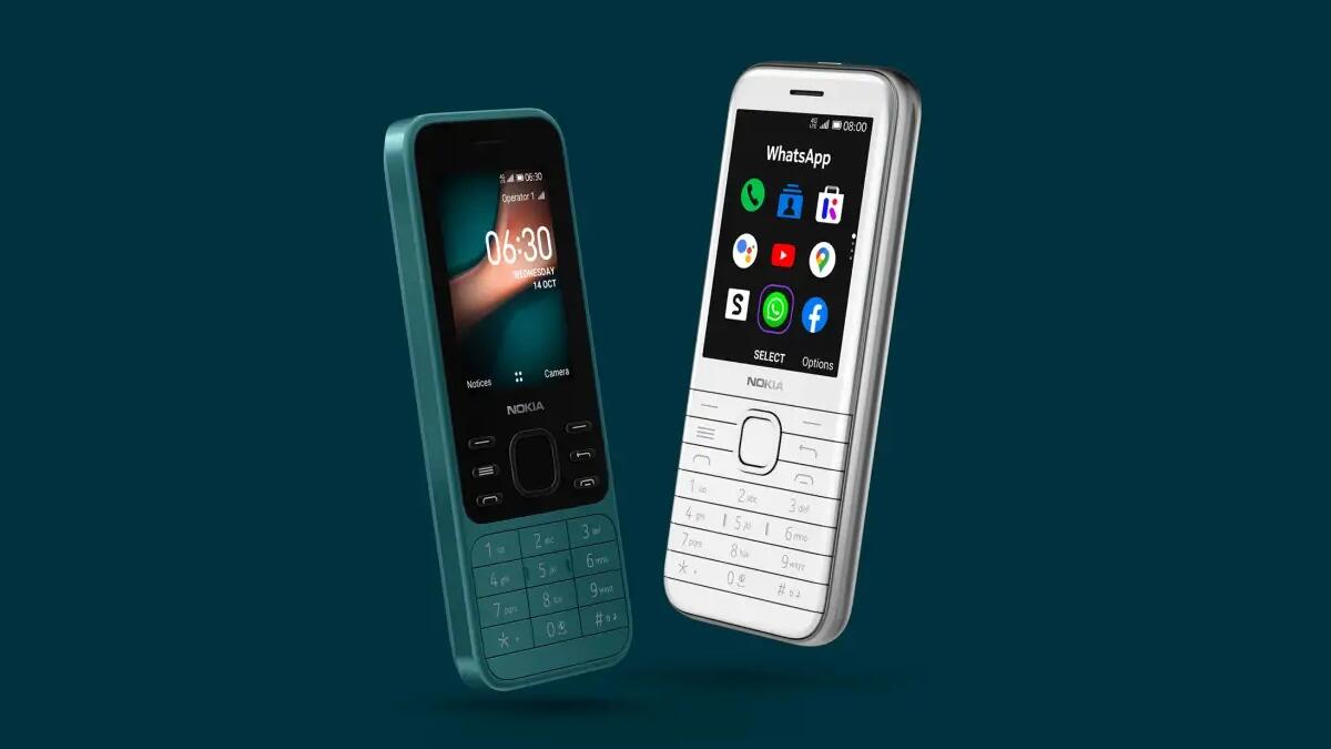 Nokia 6300 dan Nokia 8000 Lahir Kembali, Ponsel Jadul yang Kekinian