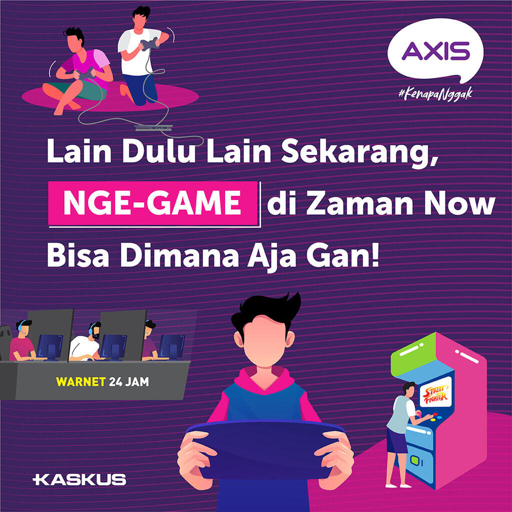 Lain Dulu Lain Sekarang, Ngegame di Zaman Now Bisa Dimana Aja Gan!