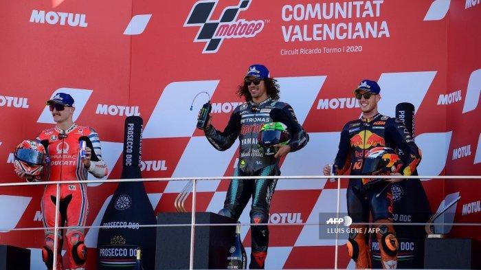  Morbidelli Finish Pertama di MotoGP Valencia, Joan Mir Rengkuh Gelar Juara Dunia