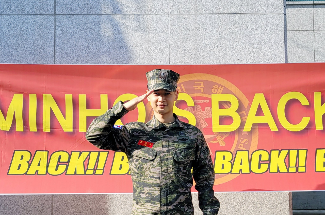 Minho "SHINee" Resmi Selesai Dari Wajib Militer