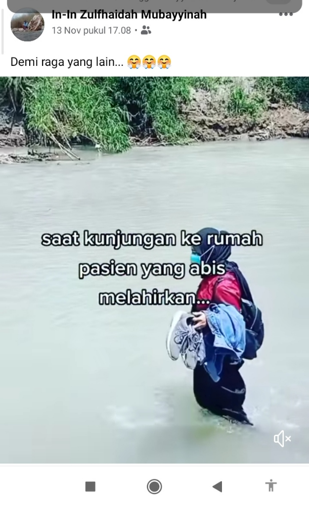 Bidan Yang Rela Mengabdi di Daerah Terpencil, Bidan Zulfa Tokoh Paling Menginspirasi
