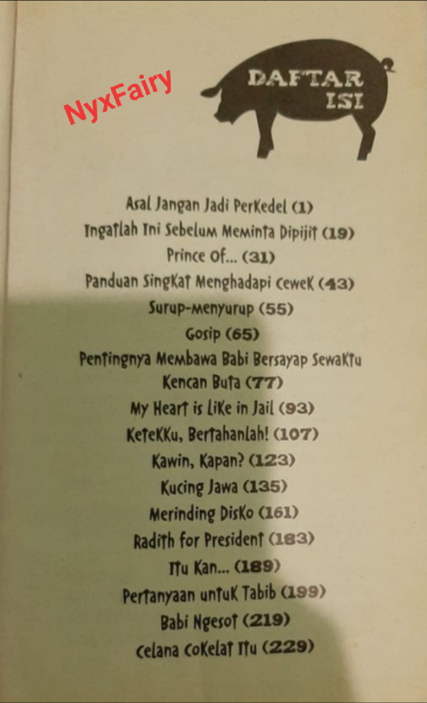&#91;COC&#93; Review Buku &quot;Babi Ngesot&quot; Karya Raditya Dika