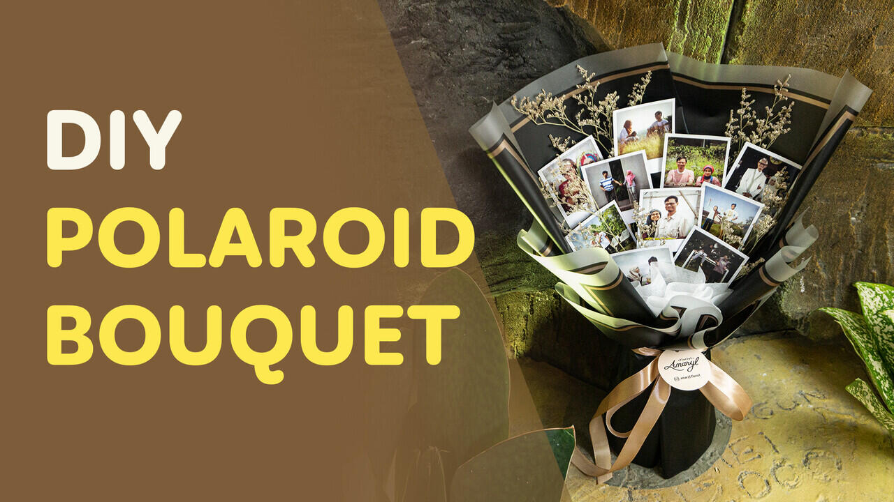 Ide Bisnis Buket Polaroid, modal 12 ribuan