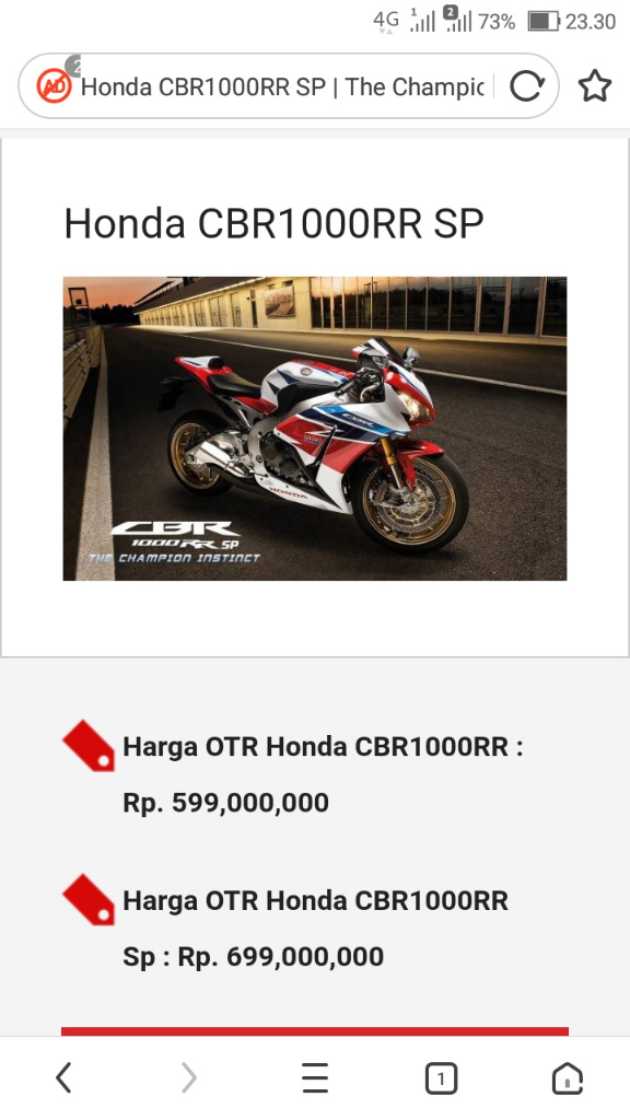 Viral Pengemudi Ayla Seruduk Motor CBR1000RR SP di Banyumas