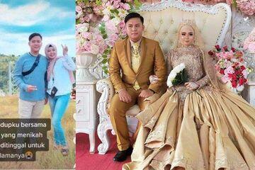 Bikin Nyesek, Kisah Pengantin Viral Belum 40 Hari Ditinggal Suami Ke Alam Baka