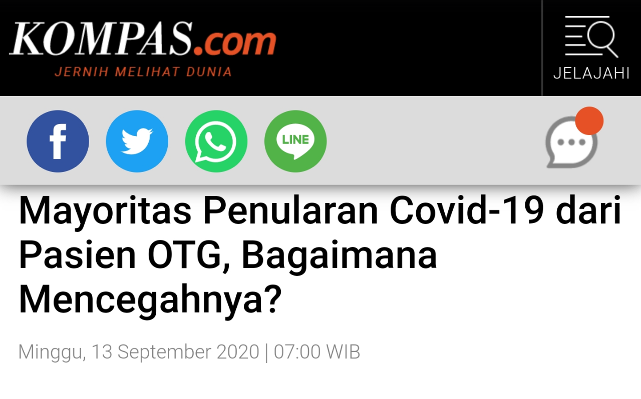 Dunia Alami Second Wave, Wiku Ingatkan Bahaya Penularan Covid-19 Orang Tanpa Gejala