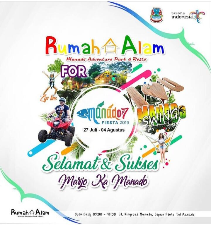 &#91;COC Req.Manado&#93;Adventure Park Terkeren Di Manado, Netizen Wajib Kepoin