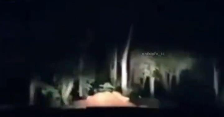 Melintas di Hutan Malam Hari, Pengemudi Mobil Ini Lihat Penampakan Hantu Lewat! Ngeri