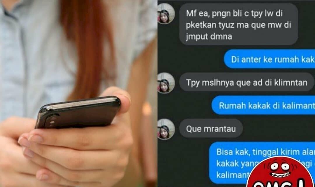 Isi Chat Pembeli ini Super Alay, Netizen: Bibir Gue Serong Kanan Serong Kiri Bacanya!