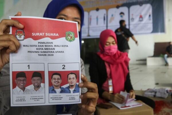 Foto Surat Suara Akhyar-Salman Lebih Gelap dan Buram dibanding Bobby-Aulia