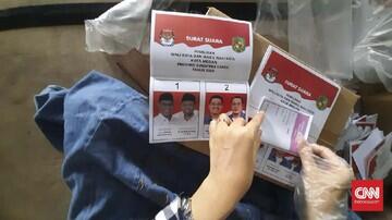 Foto Surat Suara Akhyar-Salman Lebih Gelap dan Buram dibanding Bobby-Aulia