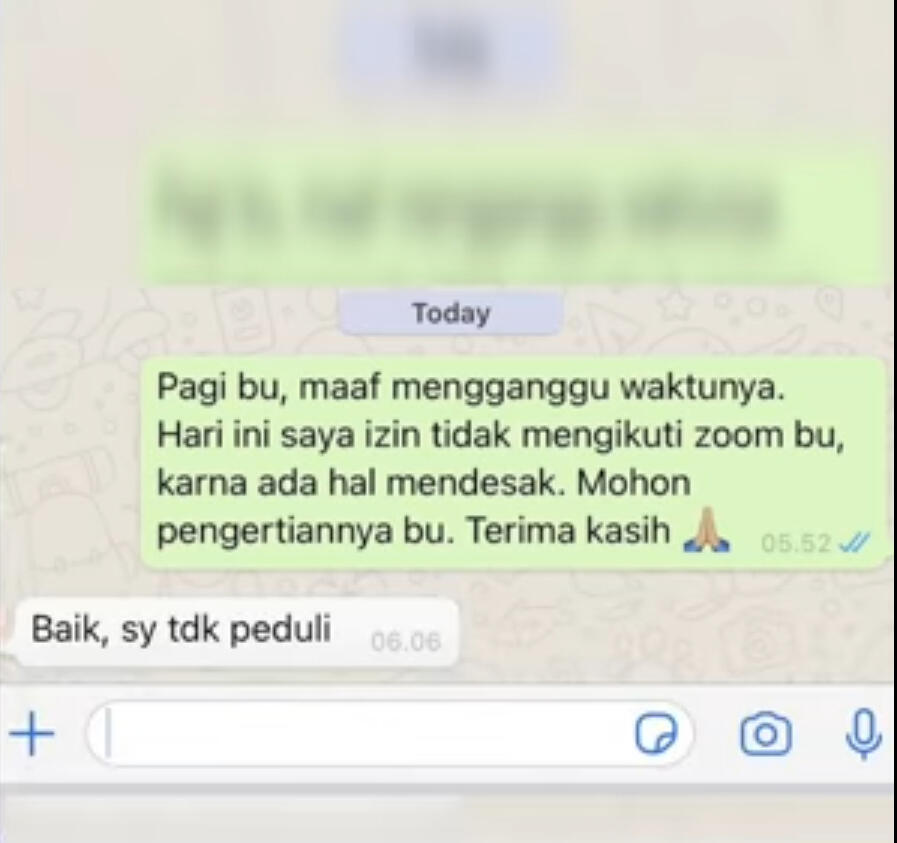 7 Chat Kelas Online Guru dan Murid Terlucu
