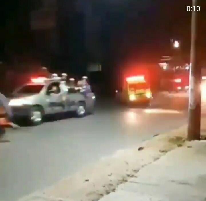 Bak Adegan Film Aksi, Berikut Vidio Kecelakaan Beruntun Mobil Damkar di Banjarmasin