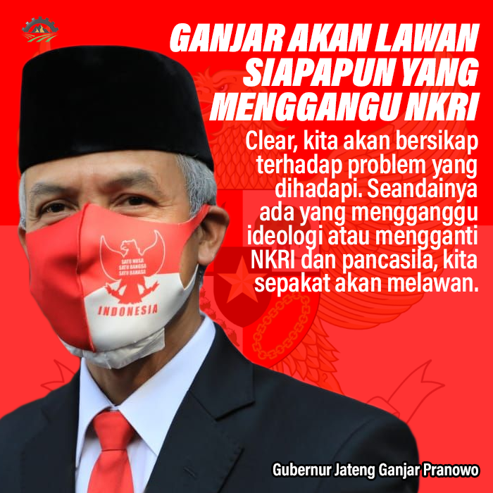 Ganjar Pranowo Akan Lawan Siapa pun yang Berani Mengganggu NKRI