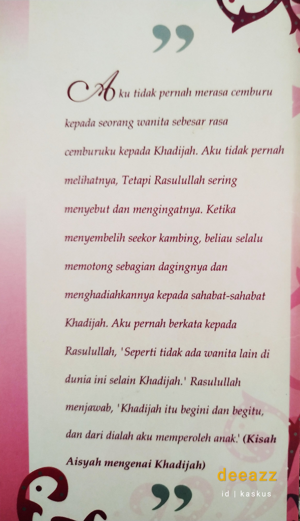 &#91;COC&#93; Review Buku Khadijah The Trus Love Story Of Muhammad