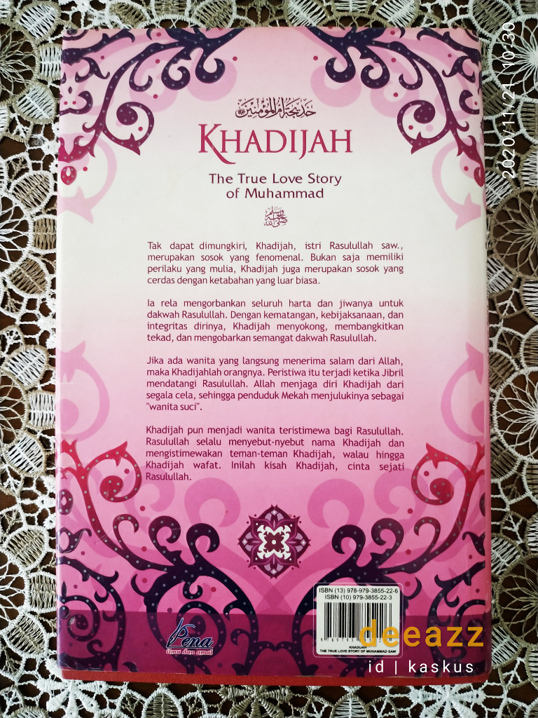 &#91;COC&#93; Review Buku Khadijah The Trus Love Story Of Muhammad