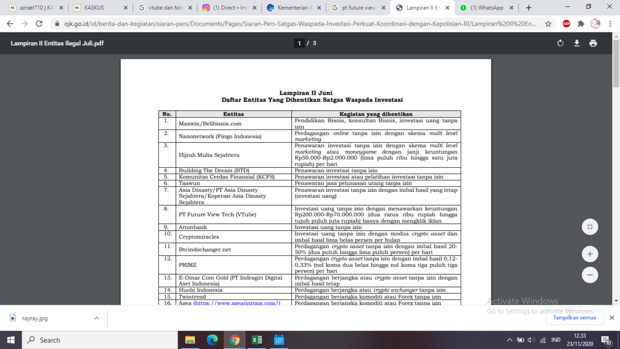 Vtube Ilegal Atau Bukan? Ayo Kita Bongkar!!