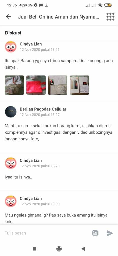 KOMPLAIN SAYA DIGANTUNG SICEPAT & TOKOPEDIA