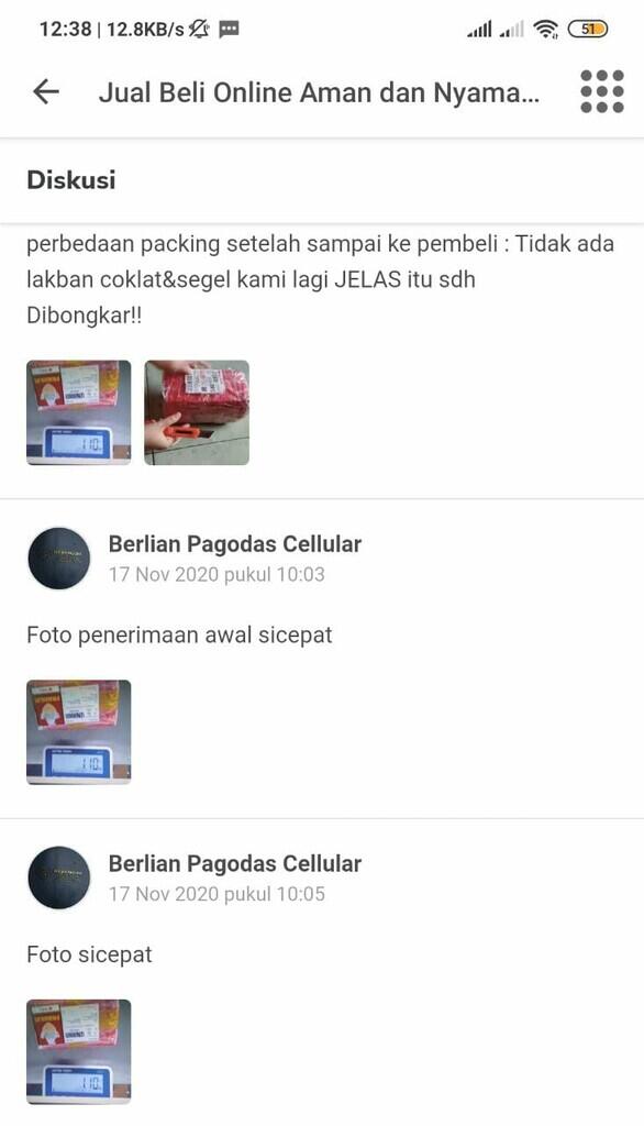 KOMPLAIN SAYA DIGANTUNG SICEPAT & TOKOPEDIA