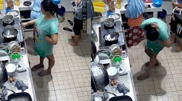 Detik-detik Cimol Meledak dan Melompat dari Wajan, Bikin Heboh Penghuni Rumah!