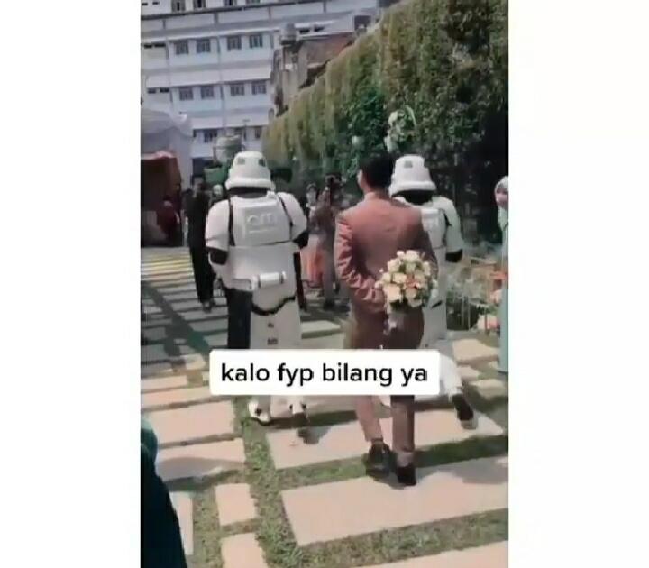 Keren, Konsep Pernikahan ini Hadirkan Stromtrooper, Karakter Dalam Seri Star Wars!