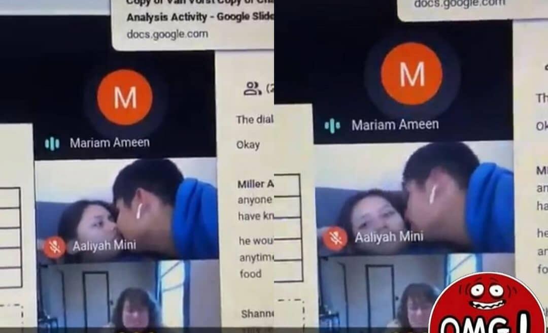 Malu Banget! Lupa Matikan Camera Saat Kelas, Pasangan ini Terciduk Bermesraan di Zoom