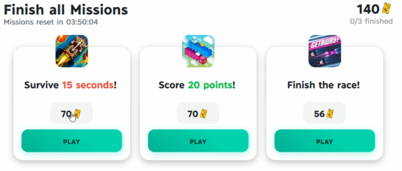 Website Penghasil Dollar dari bermain Game, Gamee.com