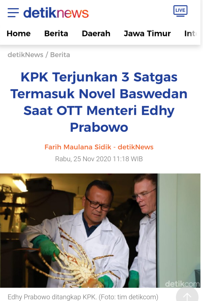 Denny Srg Sindir Novel Baswedan Belum Mau Mundur, Padahal Sering Sakit Hati ke Jokowi