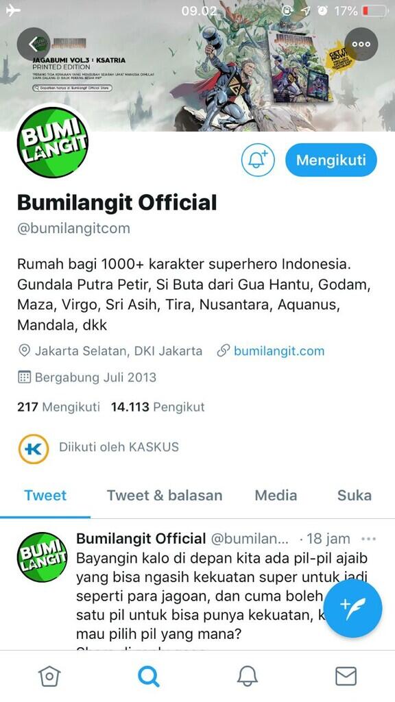 Deretan 10 Pahlawan Favorit di Bumilangit Versi Saya