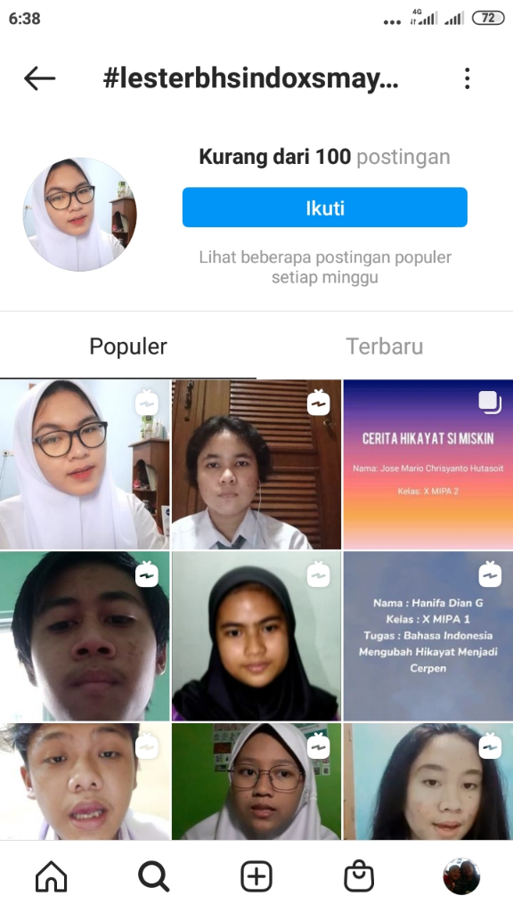 Proses Belajar Mengajar Selama Pembelajaran Daring