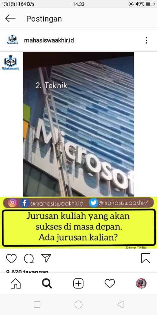 Jurusan Ini Bakal Membuatmu Sukses! Menurut Bill Gates.