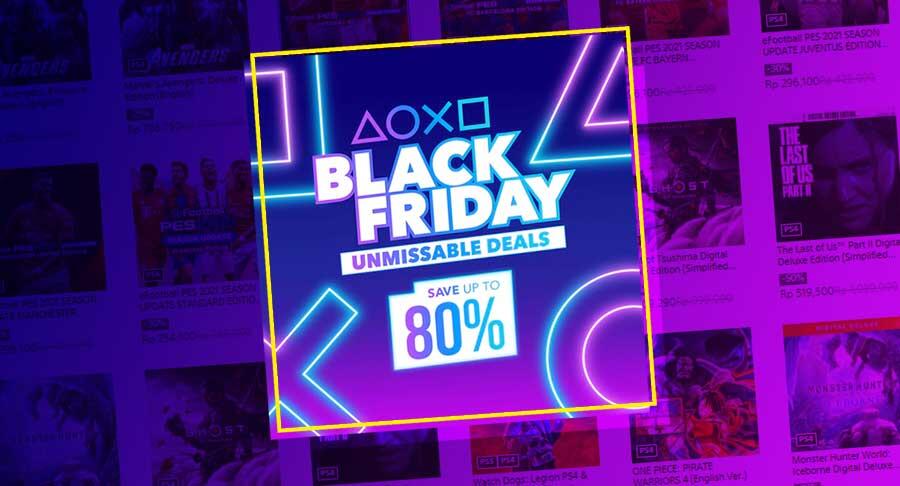 Black Friday 80% off Hadir di PlayStation Store