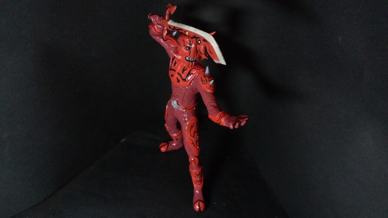 Membuat Figure Momotaros (Kamen RIder Den-O)
