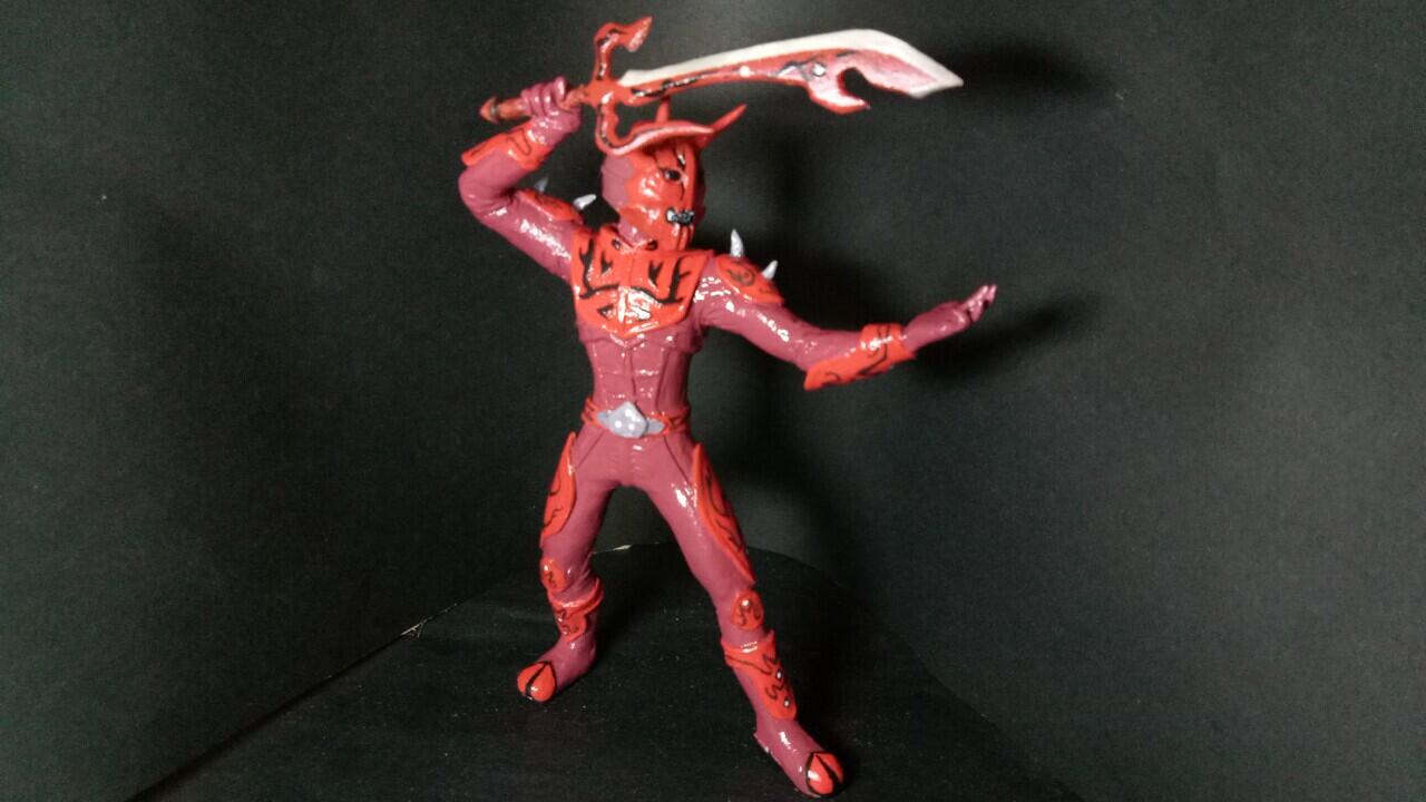 Membuat Figure Momotaros (Kamen RIder Den-O)