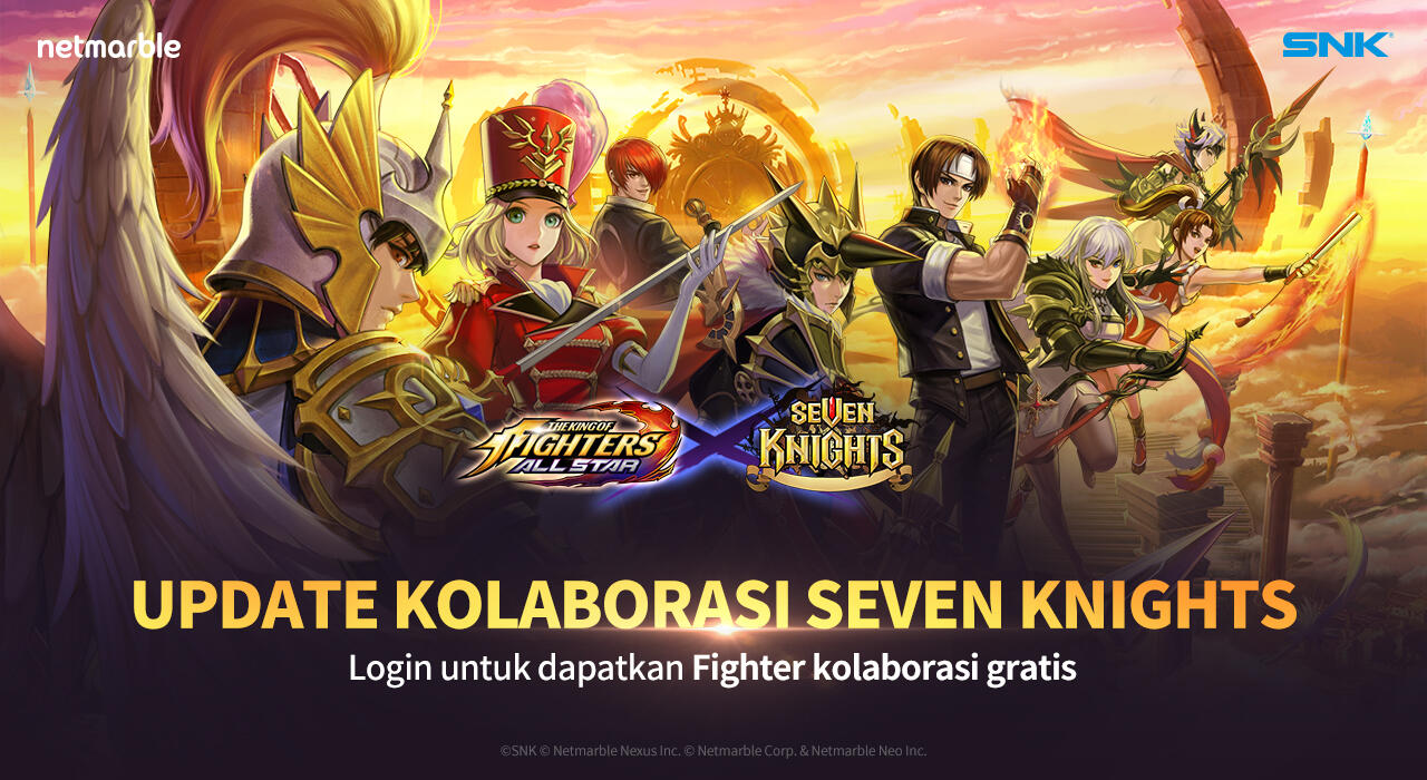 KING OF FIGHTERS ALLSTAR Bersatu Dengan Hero Utama ''Seven Knights''