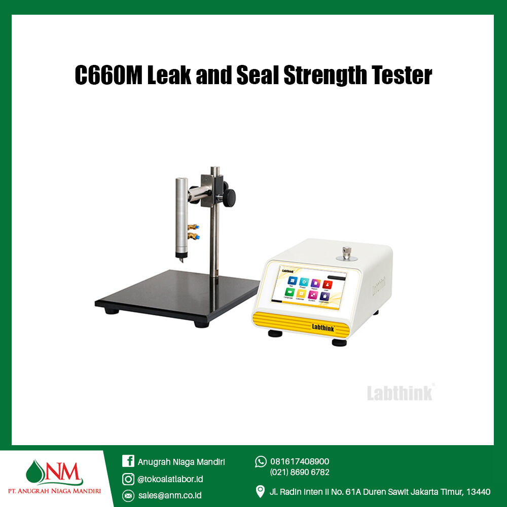 C660M Leak and Seal Strength Tester