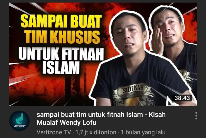 Wendy Jadi Mualaf Usai Mencari-cari Kesalahan Alquran